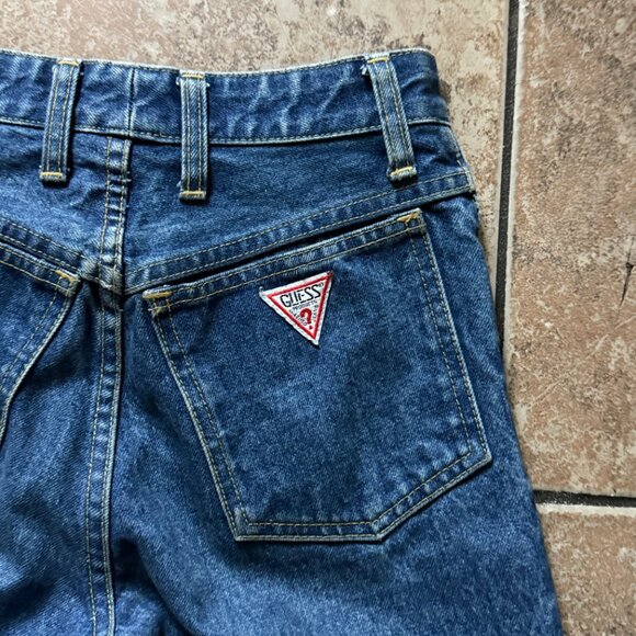 Vintage Georges Marciano for Guess High Waist Denim Jeans Size 28 - Picture 3 of 11